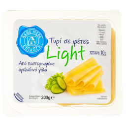 ΑΒ ΕΠΙΛΟΓΗ Τυρί Μαλακό Light Φέτες 200g